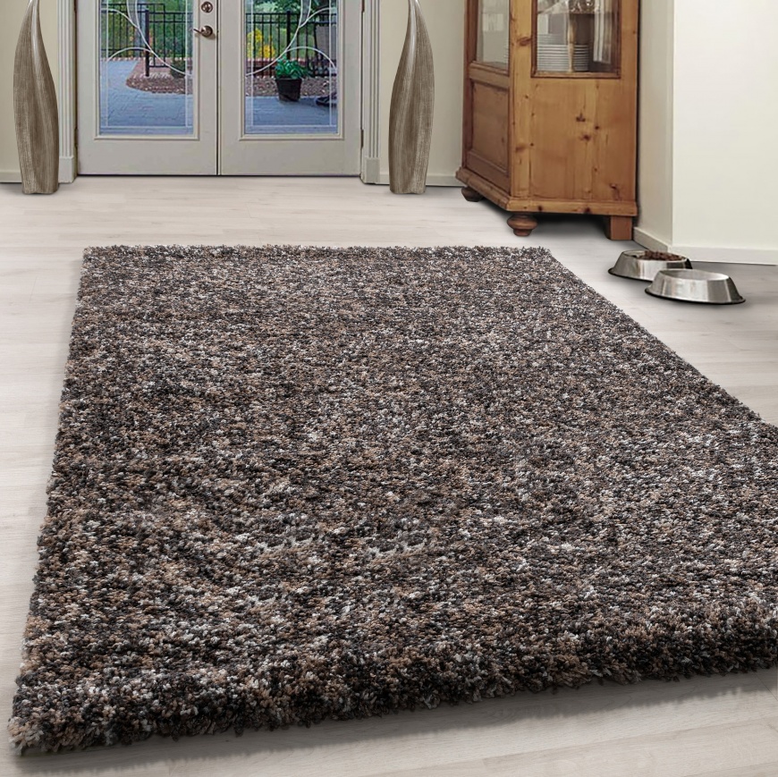 Enjoy Shaggy Taupe Rug